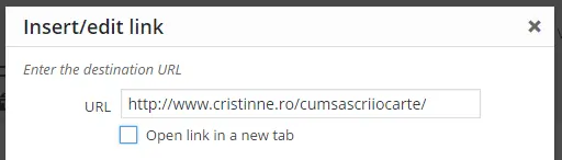inserare link in articol pe wordpress inserare link in articol pe wordpress