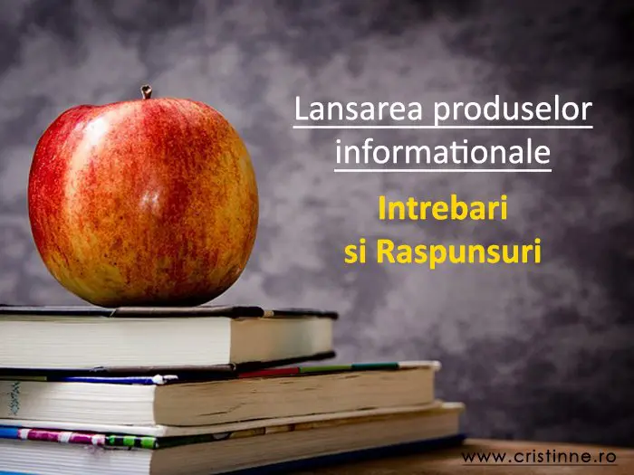 lansarea produselor informationale