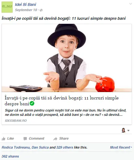 postare virala educatie financiara