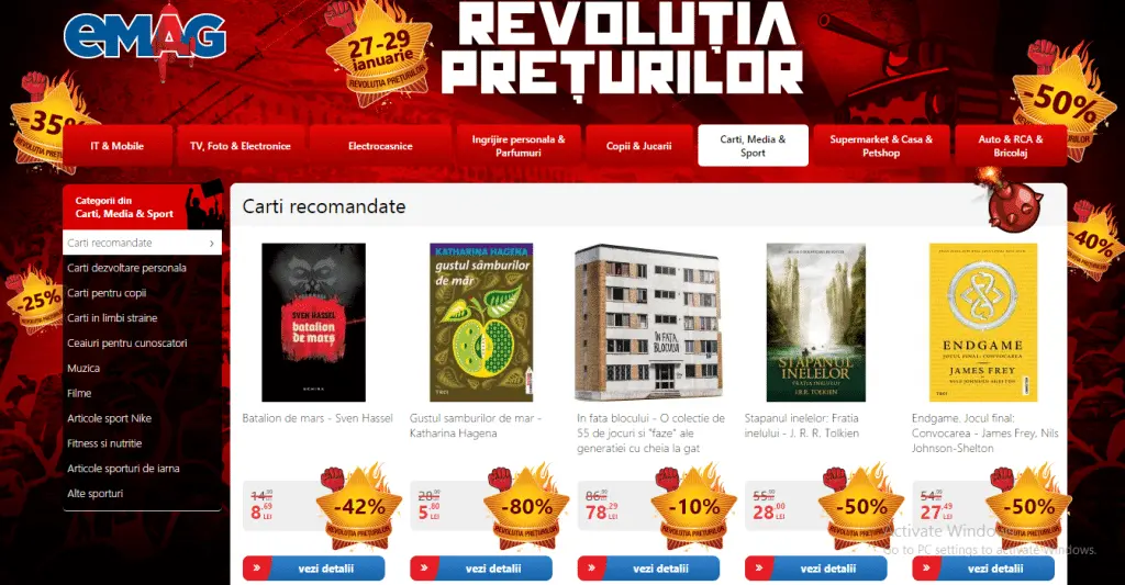 revolutia preturilor emag carti