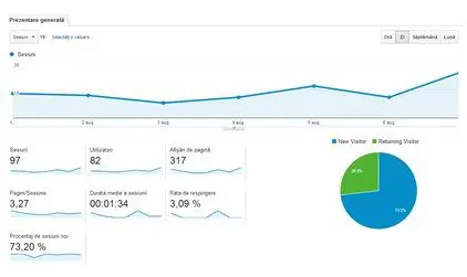 situatie google analytics 1-7 aug 2013